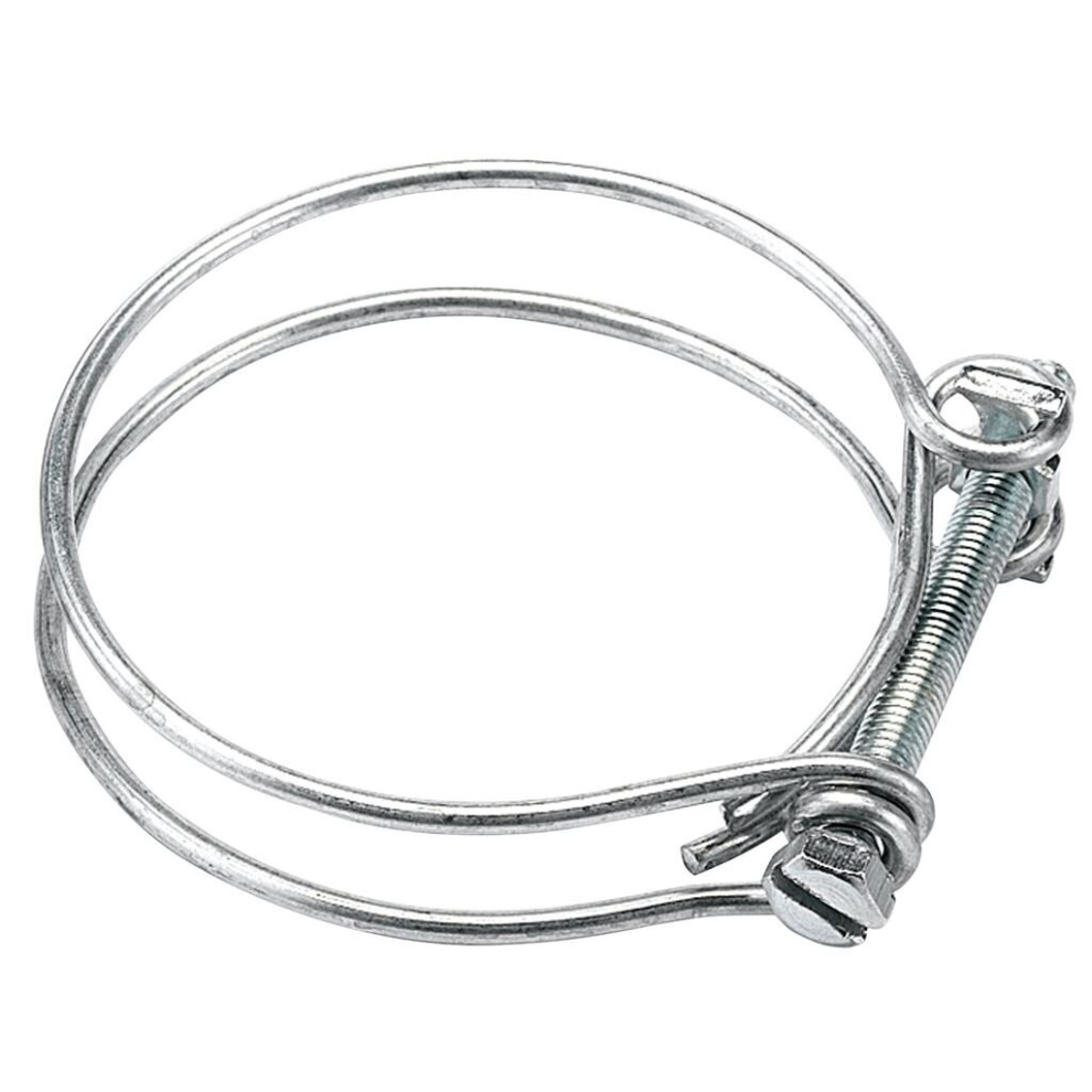 Draper Suction Hose Clamp, 50Mm/2"" (Pack Of 2)