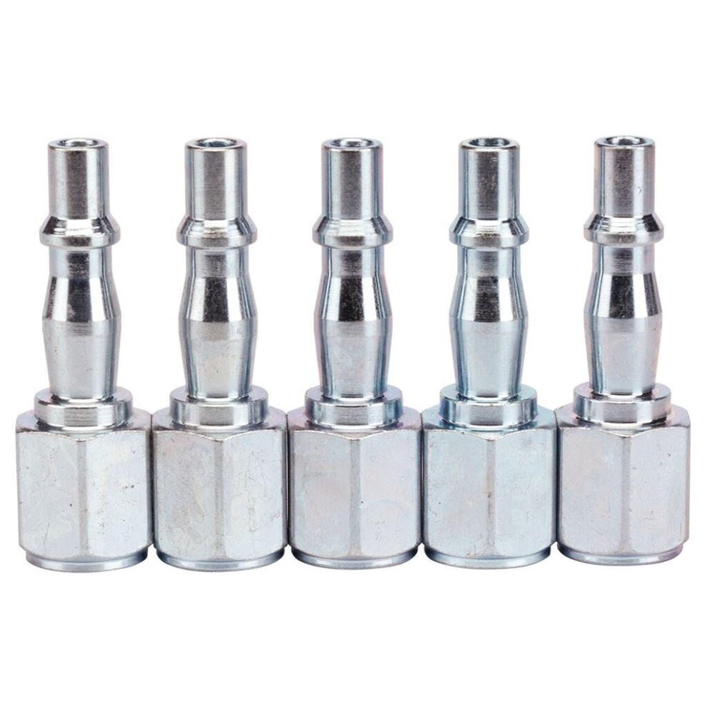 Draper 1/4"" Bsp Female Coupling Screw Adaptors (Pack Of 5)