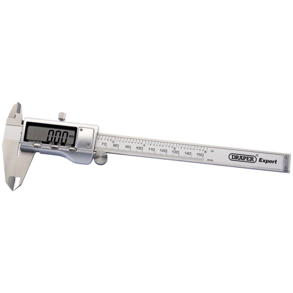 Draper Expert Dual Reading Digital Vernier Caliper, 0 - 150mm