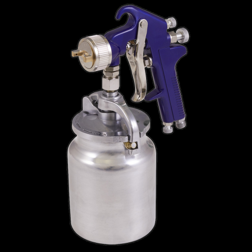 Sealey Suction Feed Spray Gun 1.7mm Set-Up
