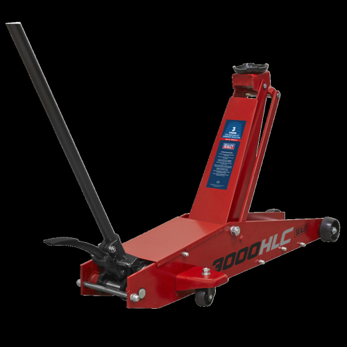 Sealey Trolley Jack 3 Tonne Long Reach High Lift