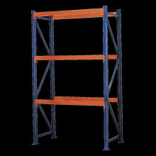Heavy-Duty Shelving Unit with 3 Beam Sets 900kg Capacity Per Level