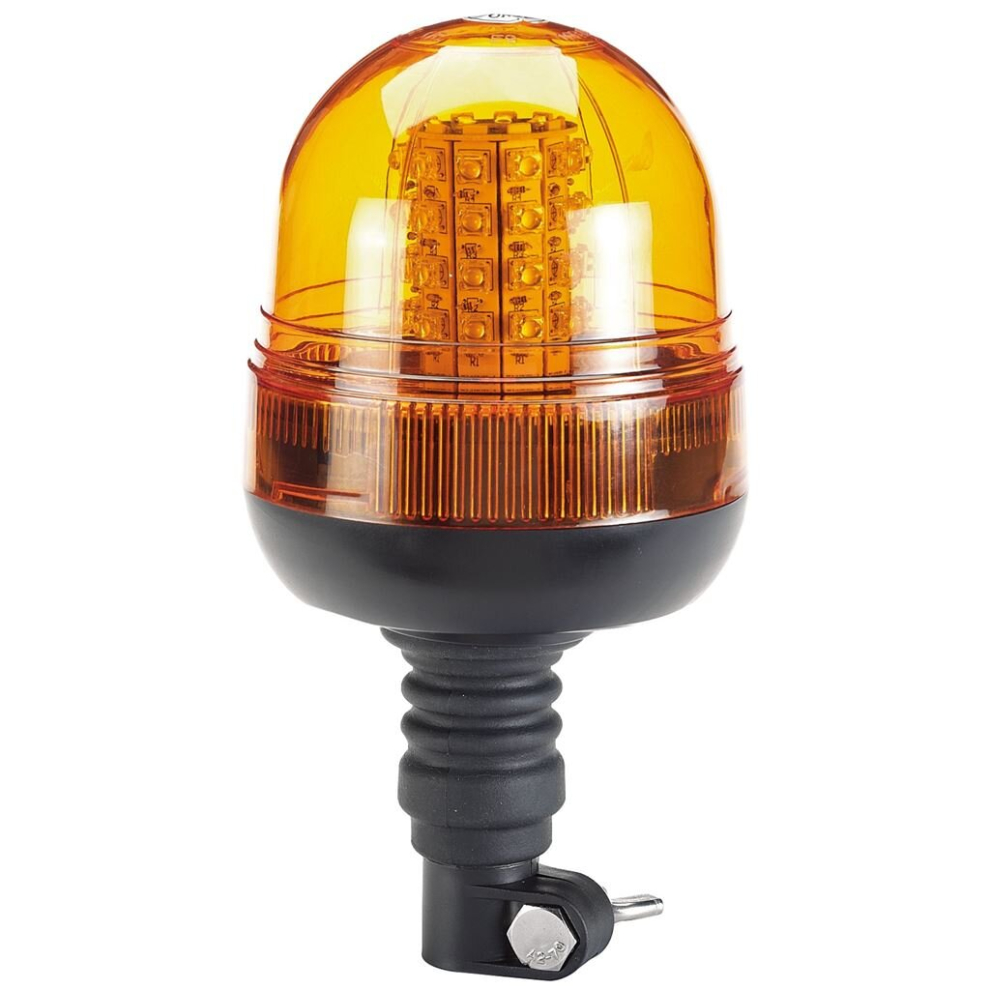 Draper 12/24V Led Flexible Spigot Beacon, 400 Lumens Amber