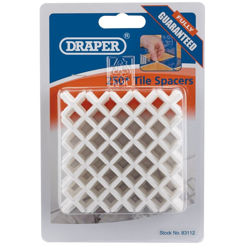 Tile Spacers, 2Mm (Approx 250) 5010559831128