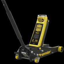 Trolley Jack 3 Tonne Low Profile Rocket Lift Yellow