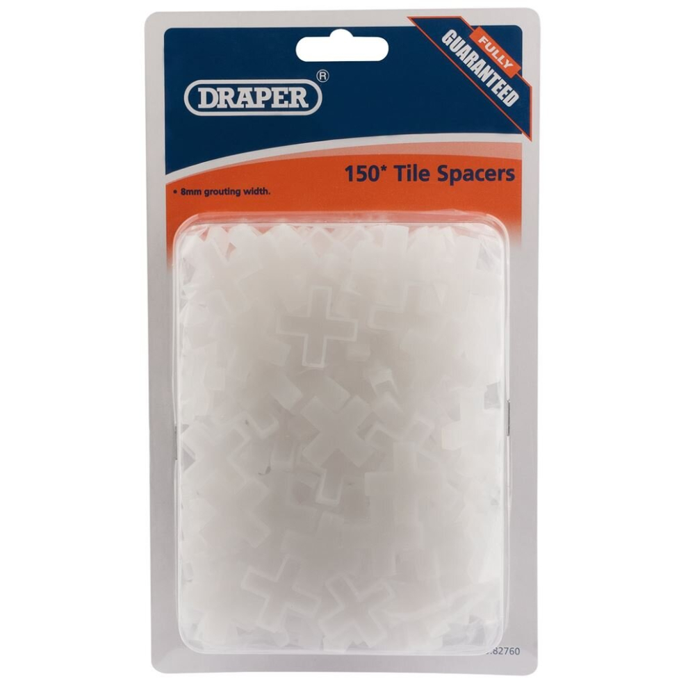 Draper Tile Spacers, 8Mm (Approx 150)