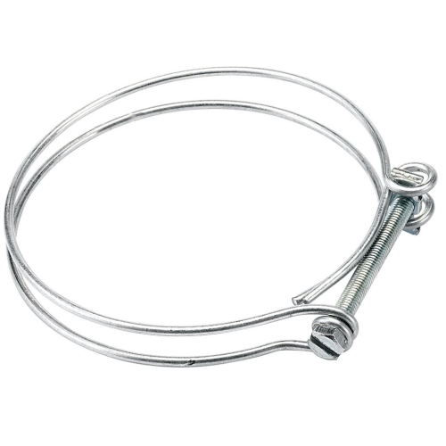 Draper Suction Hose Clamp, 75mm/3"" (Pack of 2)