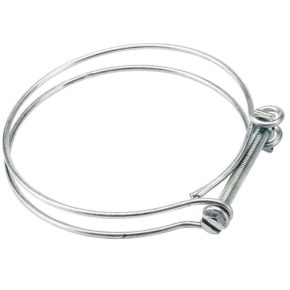 Draper Suction Hose Clamp, 75Mm/3"" (Pack Of 2)