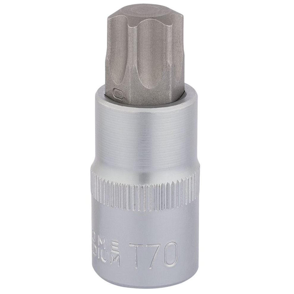 Draper Tx-Star® Socket Bit, 1/2"" Sq. Dr., T70 X 55Mm