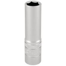 Draper HI-TORQ® 6 Point Deep Socket, 3/8"" Sq. Dr., 11mm