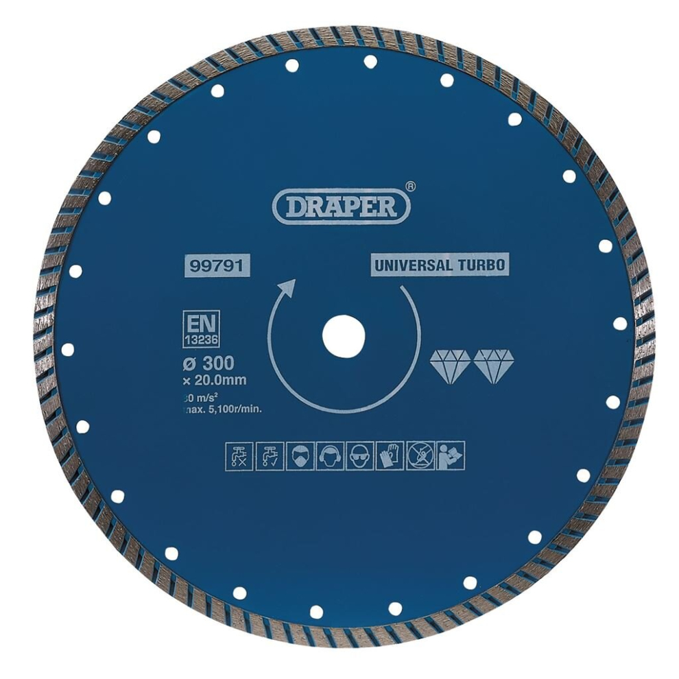 Turbo Diamond Blade, 300Mm 5059482001086