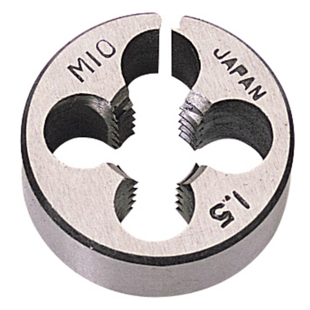 Draper Coarse Circular Die, 1"" Outside Diameter, 10Mm