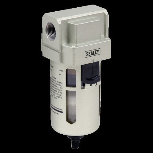 Sealey Air Filter Auto Drain Max Airflow 140cfm