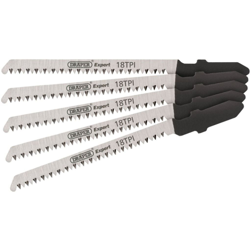 Draper DT101AO Jigsaw Blade Set, 83mm (5 Piece)