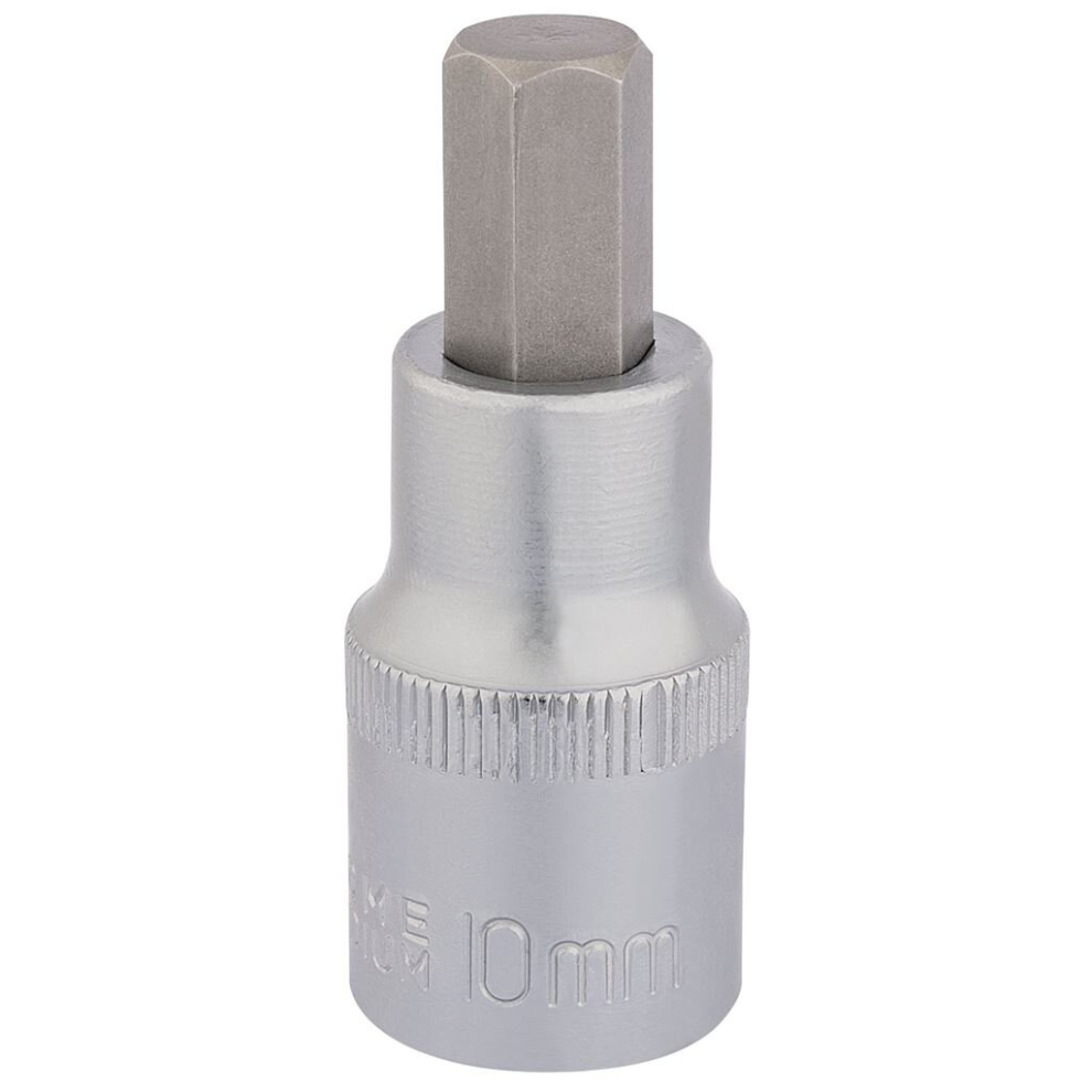 Draper Hexagonal Socket Bits, 1/2"" Sq. Dr., 10Mm