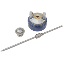 Spare Nozzle, Needle & Cap Set for Spray Guns 09706 & 09707, 1.7mm