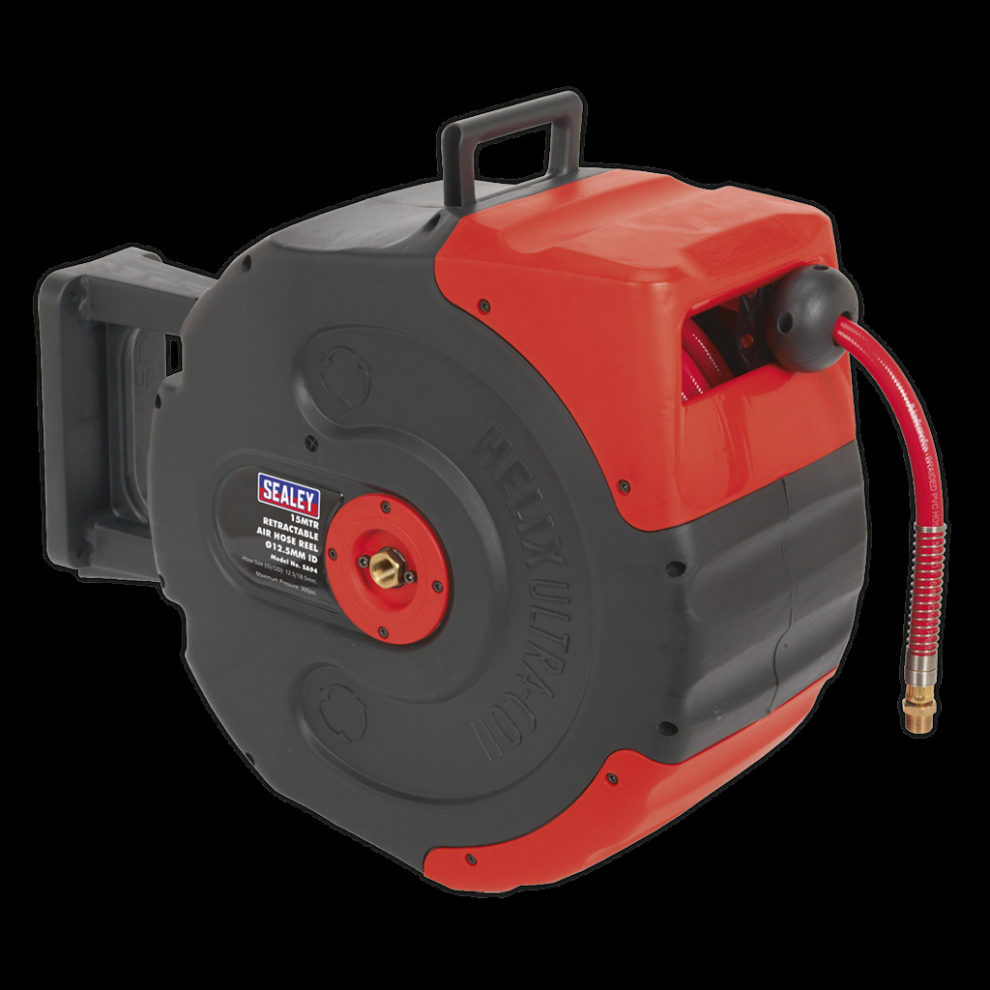 Sealey Retractable Air Hose Reel 15M Ø12.5mm Id