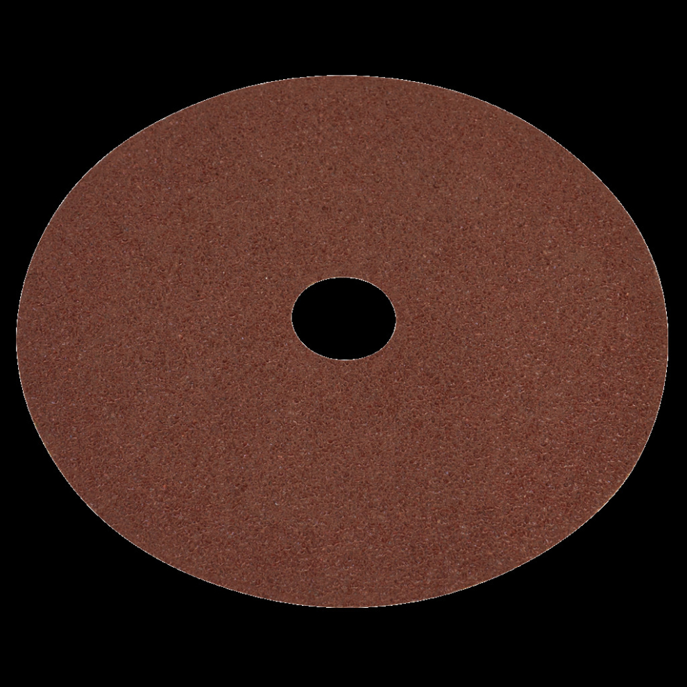 Sealey Fibre Backed Disc Ø115mm - 40Grit Pack Of 25