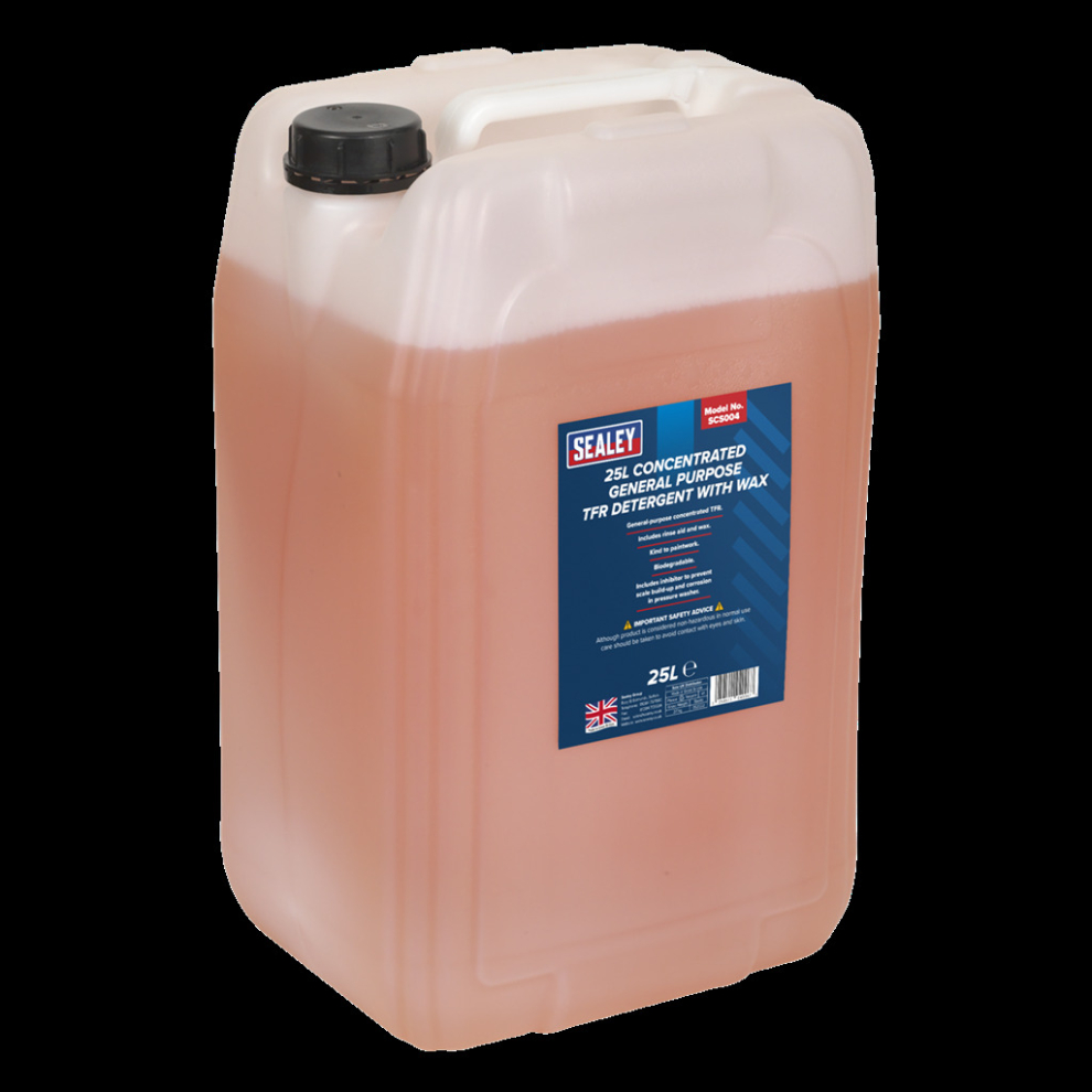 Sealey Tfr Detergent With Wax Concentrated 25L
