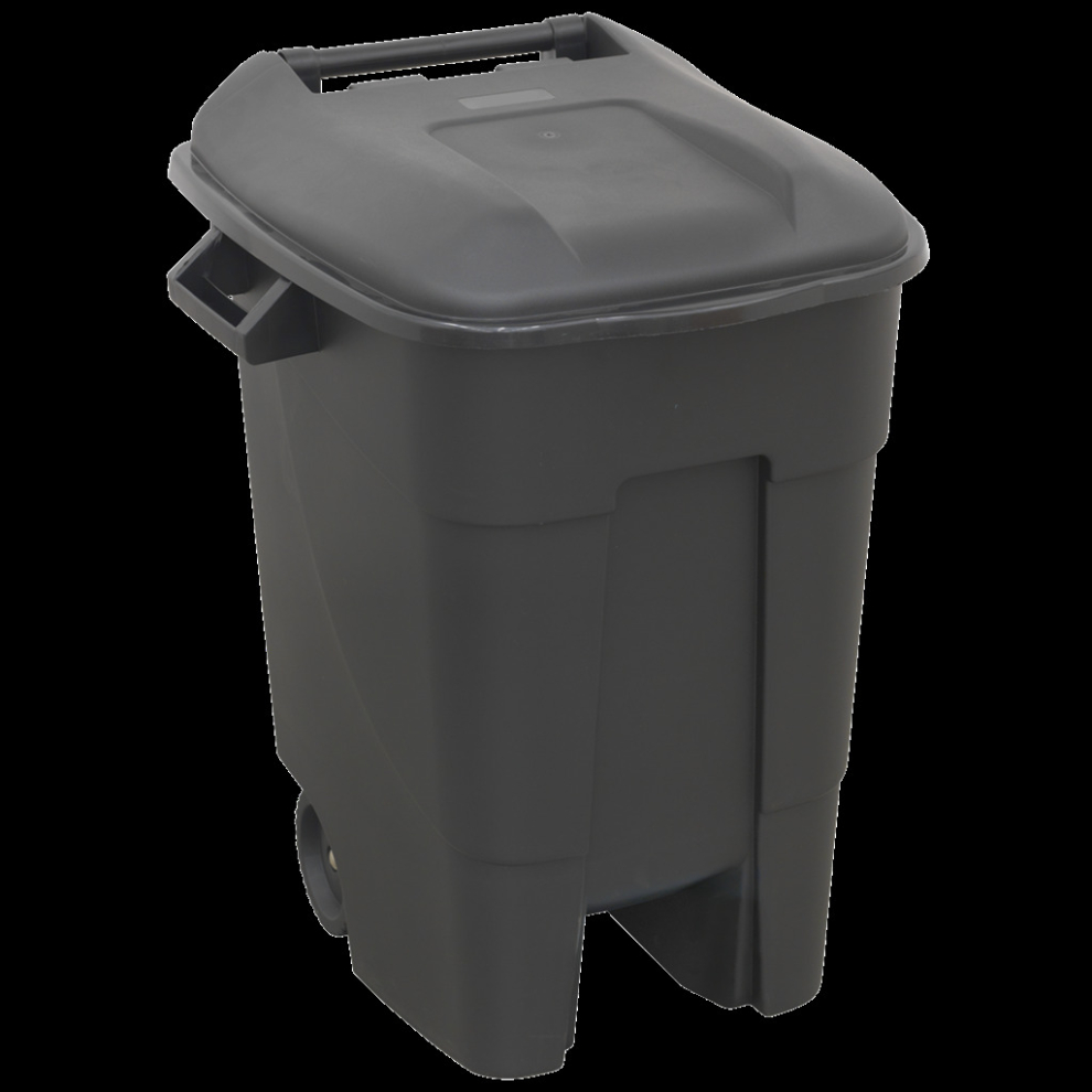 Sealey Refuse/Wheelie Bin 100L - Black