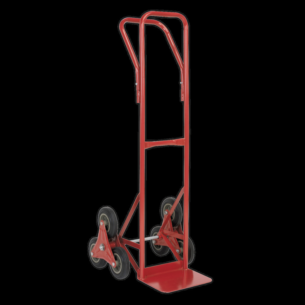 Sack Truck Stair Climbing with Solid Tyres 150kg Capacity