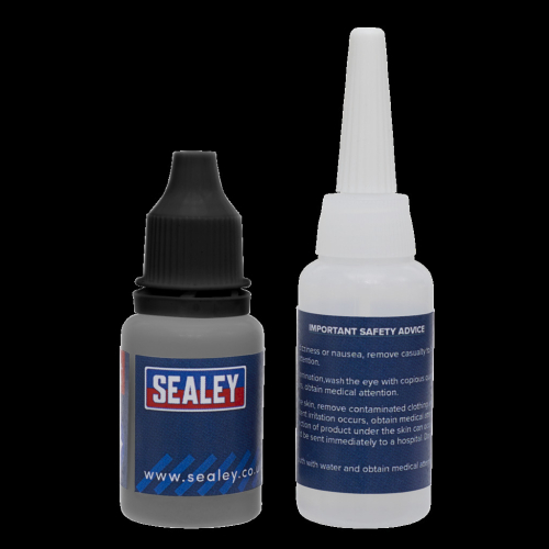 Sealey Fast-Fix Filler & Adhesive - Black