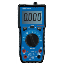 DMM404 Auto & Manual Ranging Digital Multimeter with NCV, Backlit LCD, Data Hold, Auto Power-Off, CAT IV, DC/AC Voltage & Current, Resistance