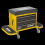 Sealey Mechanic's Utility Seat & Toolbox - Yellow 1