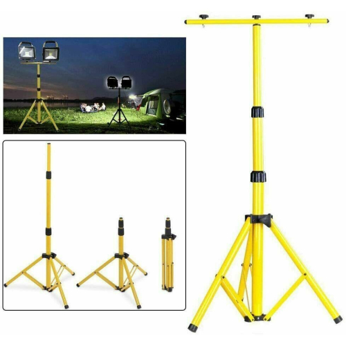 LED Floodlight Tripod Stand Construction Flood Light Tripod Holder