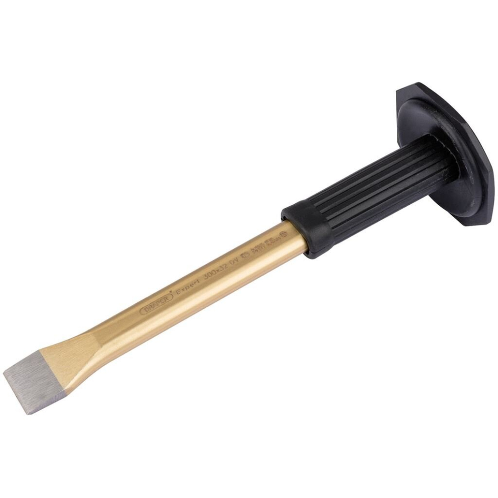 Flat Cold Chisel with Hand Grip, 300 x 32mm