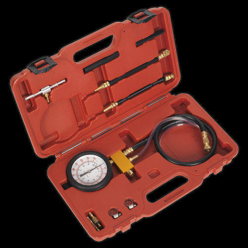 Sealey Fuel Injection Pressure Test Kit - Test Port