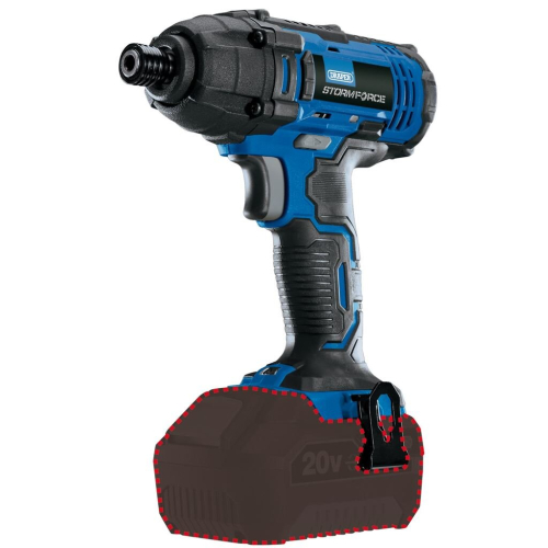 Draper Draper Storm Force® 20V Cordless Impact Driver (Sold Bare)