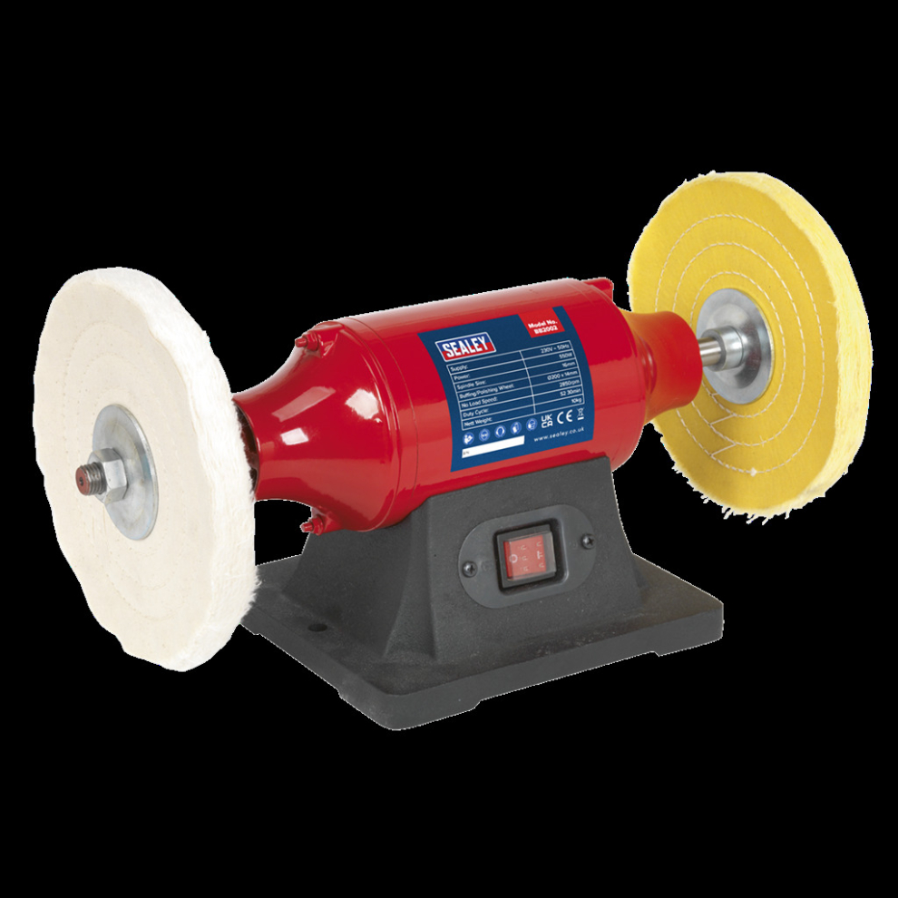 Bench Mounting Buffer/Polisher Ø200mm 550W/230V