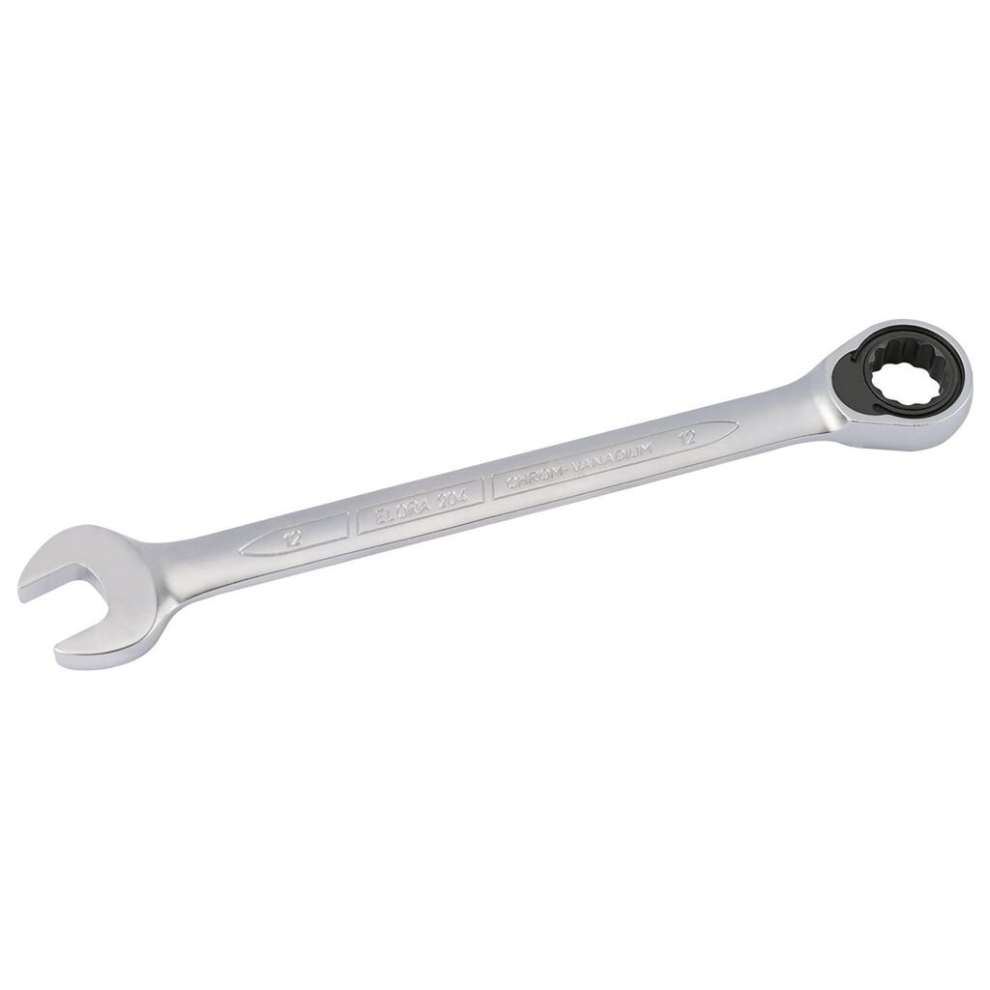 Draper Elora Metric Ratcheting Combination Spanner, 12Mm