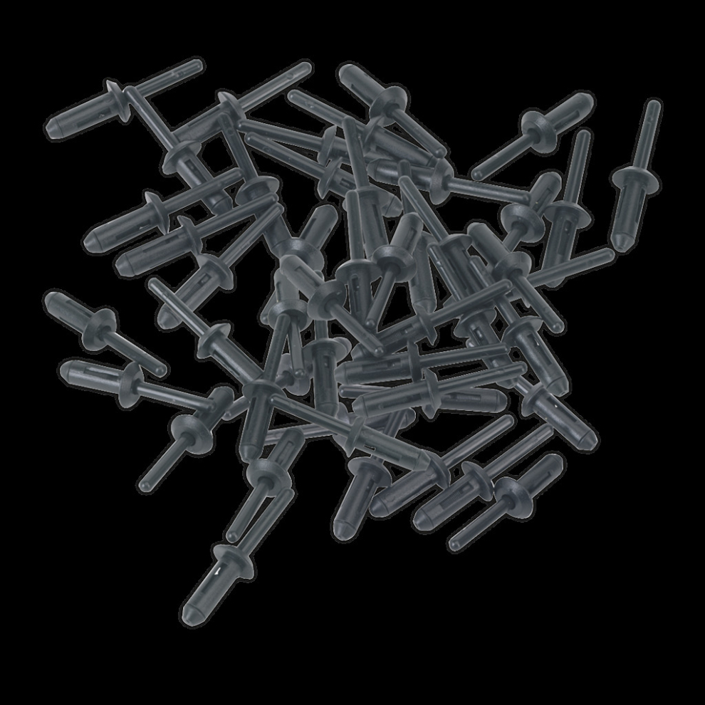 Plastic Rivet Ø6.6 x 17.2mm Pack of 50