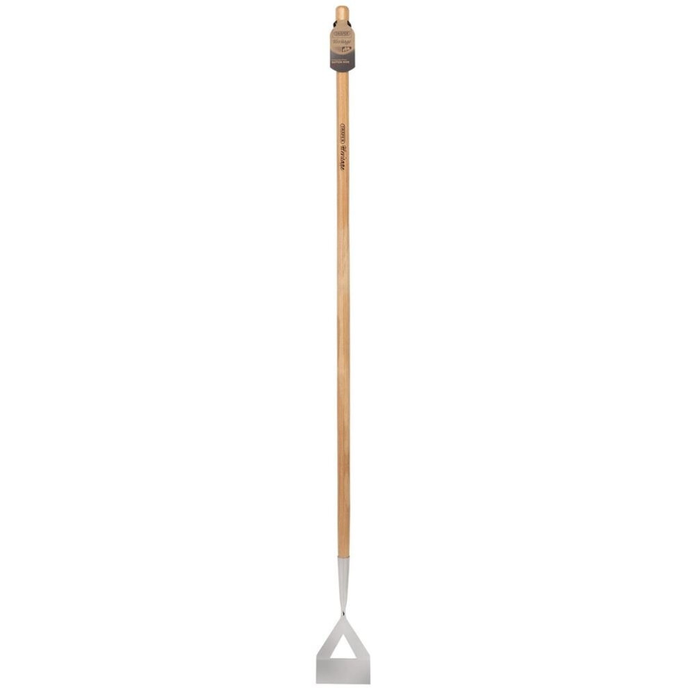Draper Heritage Stainless Steel Dutch Hoe With Ash Handle
