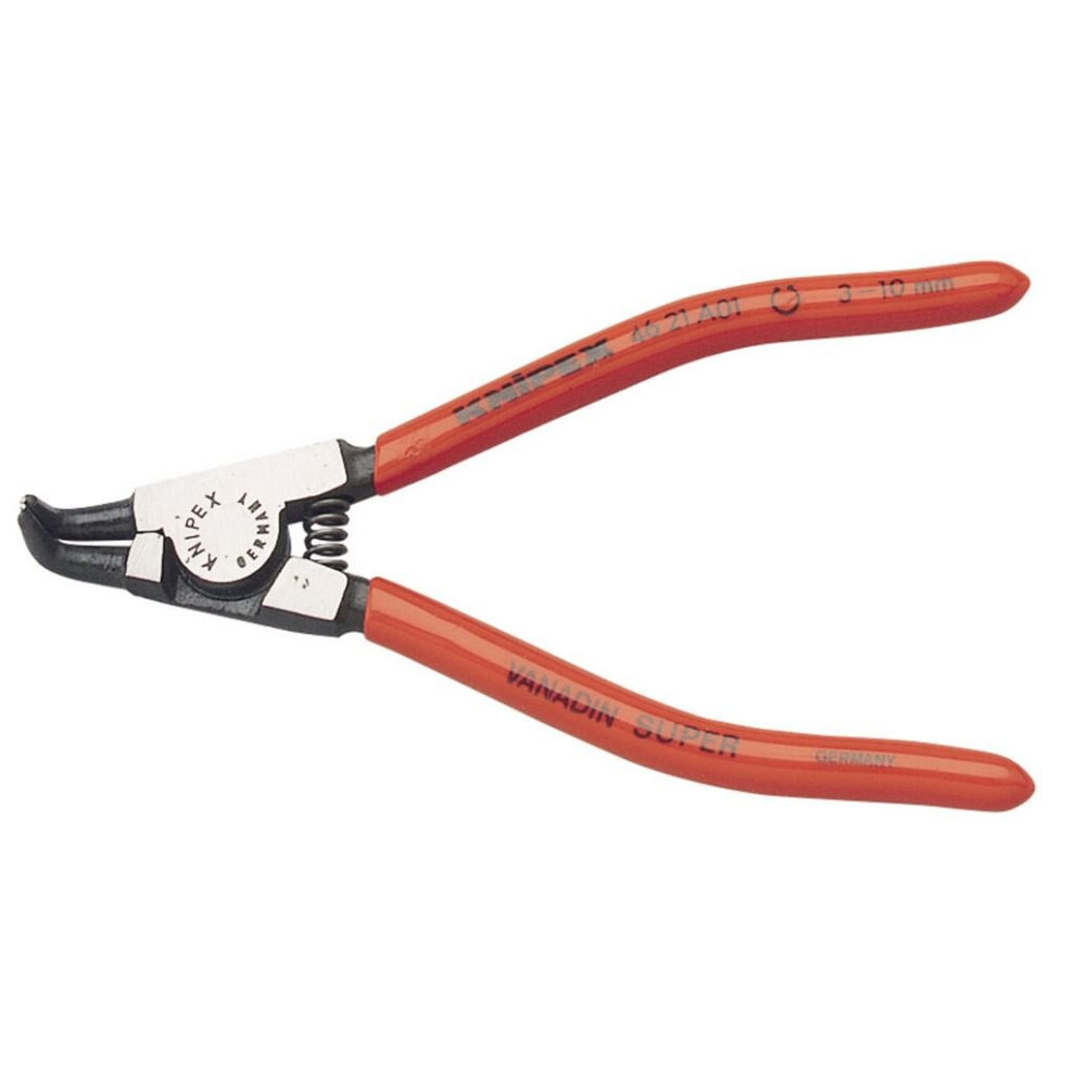 Knipex 46 21 A01 Sbe A01 Bent External Circlip Pliers, 3 - 10Mm 5010559809172