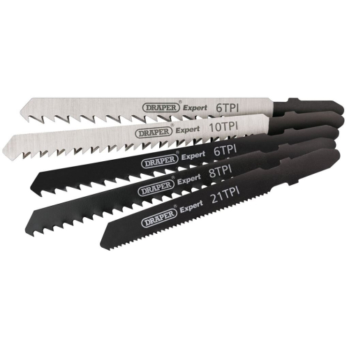 Draper Assorted Jigsaw Blade Set (5 Piece)
