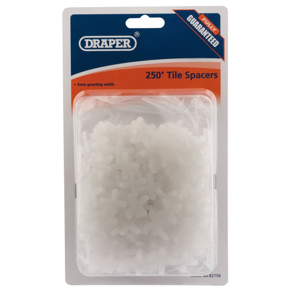 Draper Tile Spacers, 5Mm (Approx 250)
