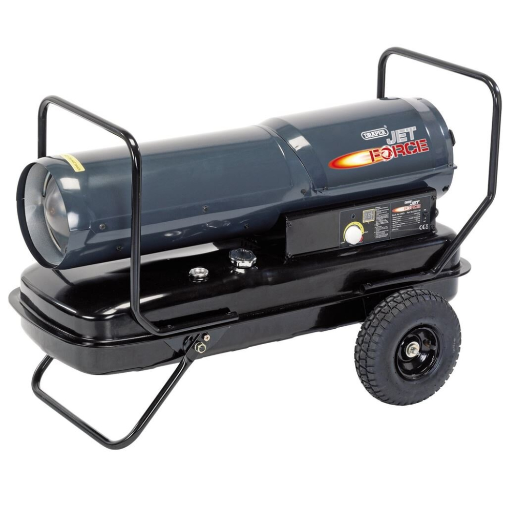 Draper Jet Force Diesel, Kerosene And Paraffin Space Heater, 215,000 Btu/62 Kw