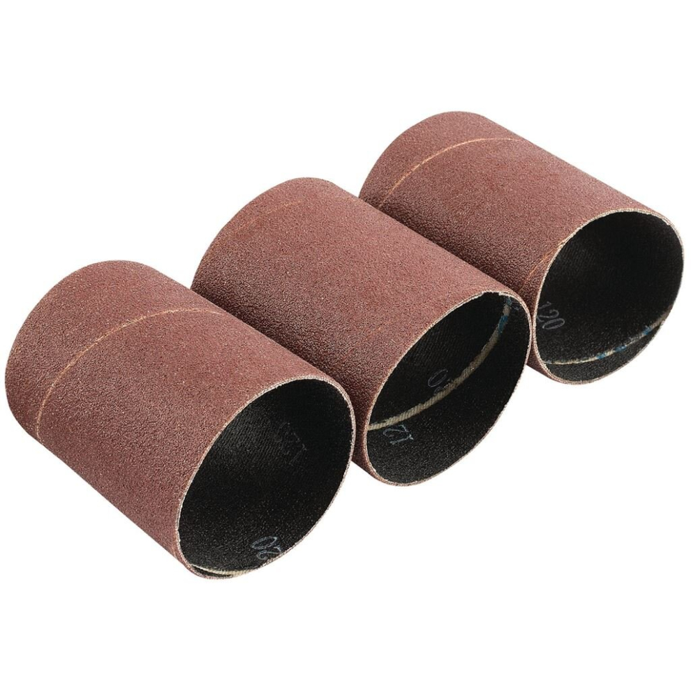 Draper Aluminium Oxide Sanding Sleeves, 45 X 60Mm, 120 Grit (Pack Of 3)
