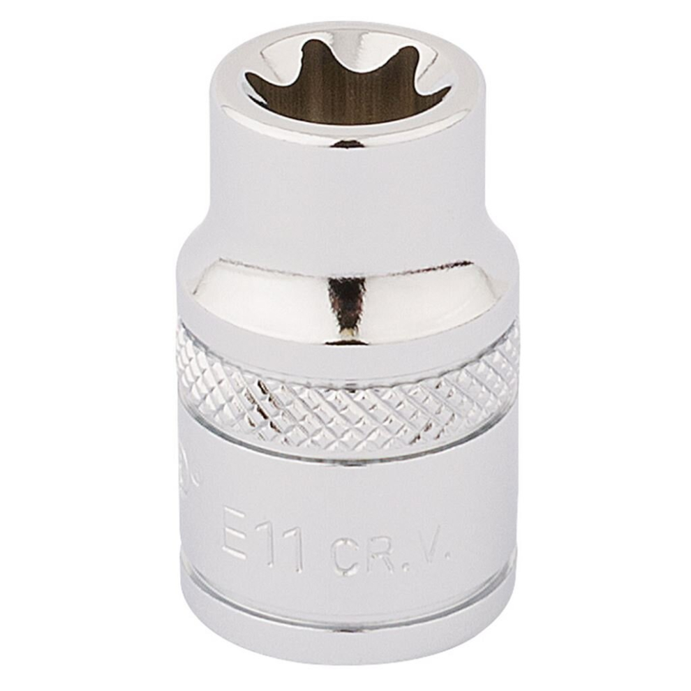 Draper TX-STAR® Socket, 3/8"" Sq. Dr., E11