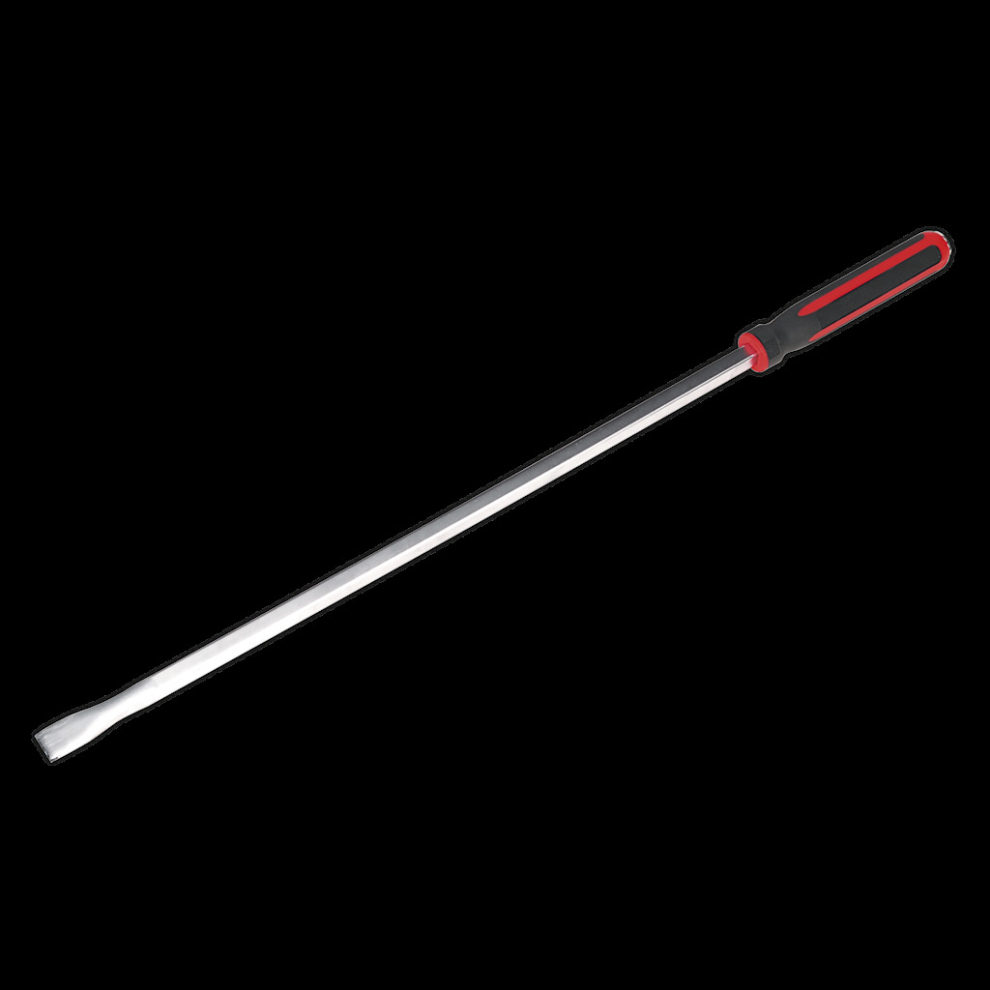 Sealey Pry Bar 900Mm Straight Heavy-Duty With Hammer Cap
