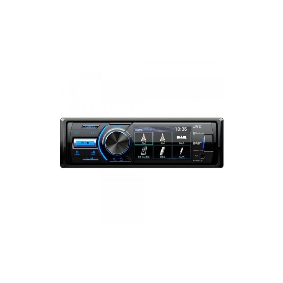 Mechless DAB - Bluetooth Media Player - Single Din - 3 inch Screen