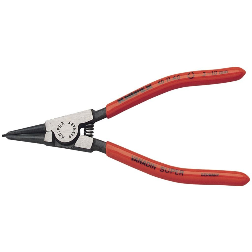Draper Knipex 46 11 A0 Sbe A0 Straight External Circlip Pliers, 3 - 10Mm