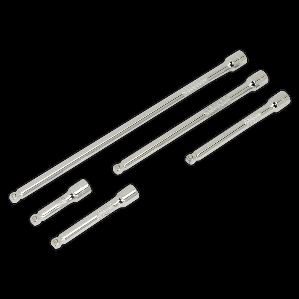 Sealey Wobble Extension Bar Set 5Pc 1/4"Sq Drive