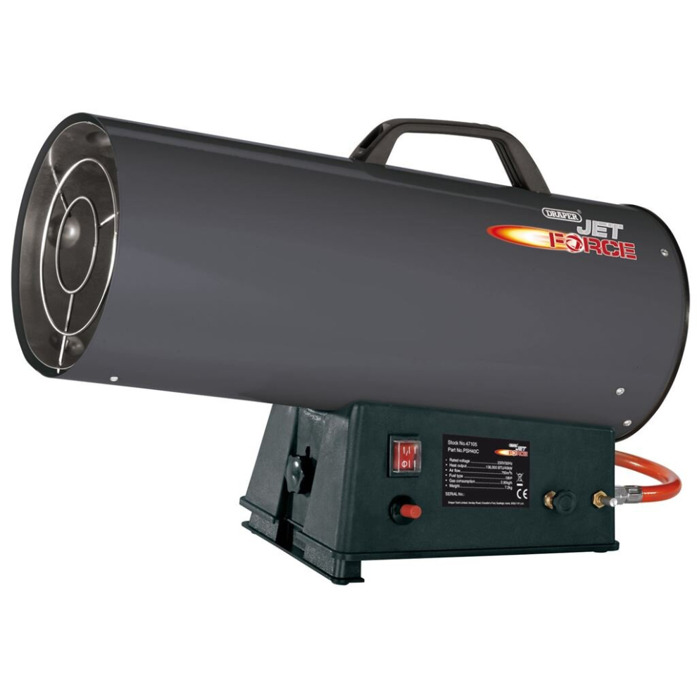 Draper Psh40c Jet Force Propane Space Heater - Image 7