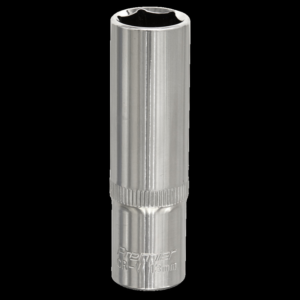 WallDrive® Socket 13mm Deep 3/8"Sq Drive Fully Polished