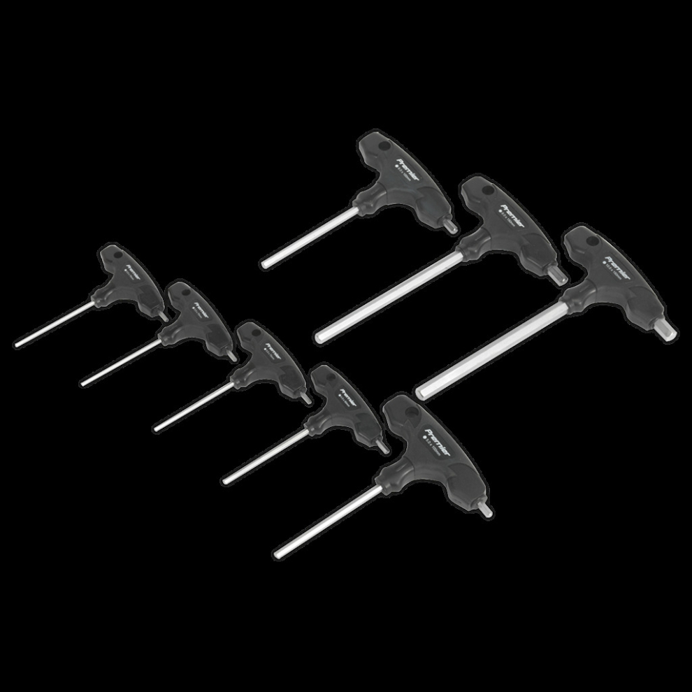 Hex Key Set 8pc T-Handle Metric
