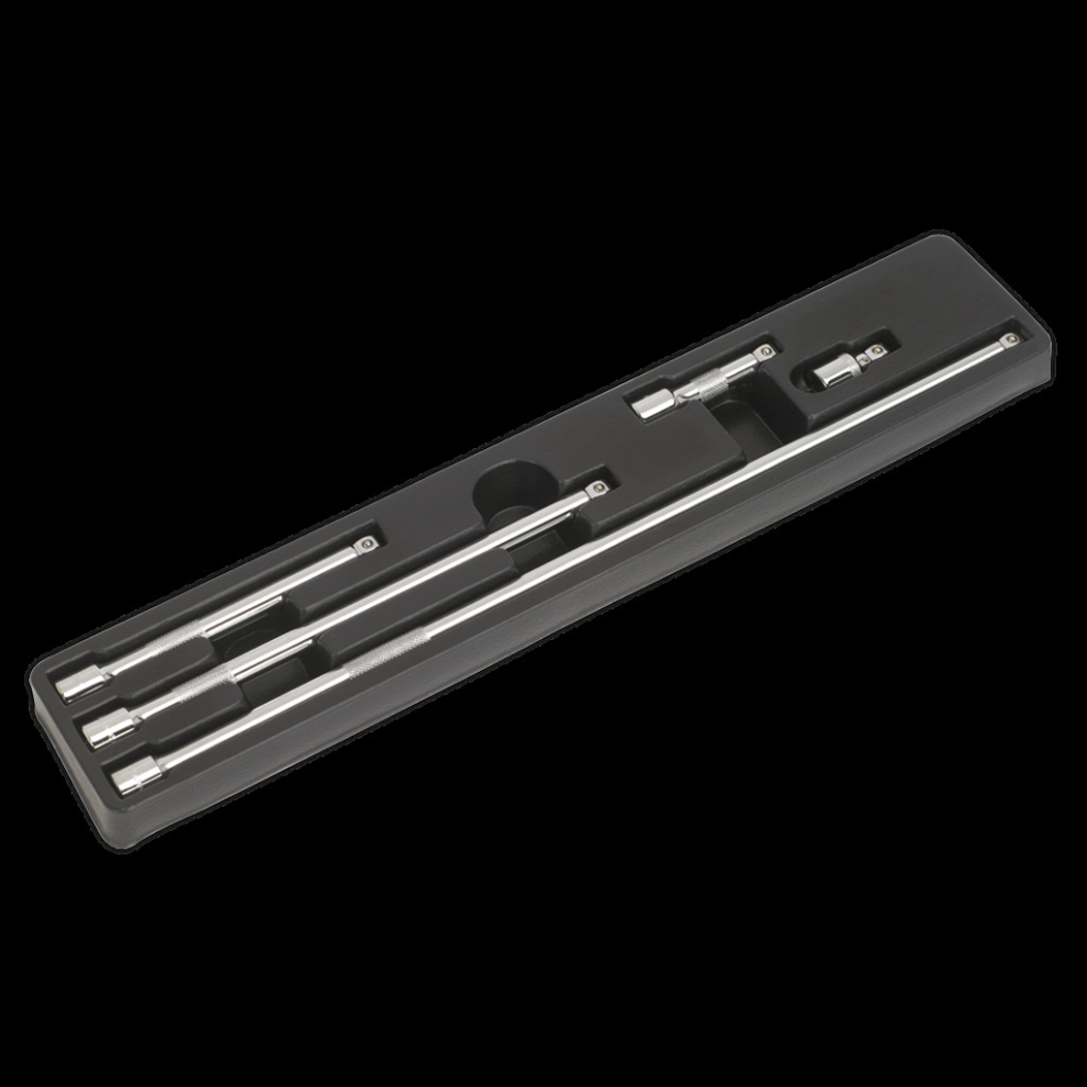 Sealey AK767 Wobble Extension Bar Set 5pc 3/8"sq Drive - Image 14